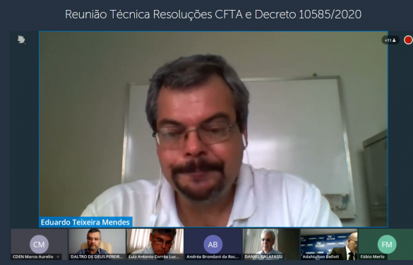 Diretor de Assuntos Parlamentares da Confaeab, Eduardo Teixeira Mendes