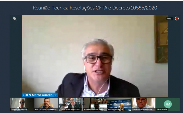 Coordenador do Cden, eng. mec. Marco Aurélio Braga
