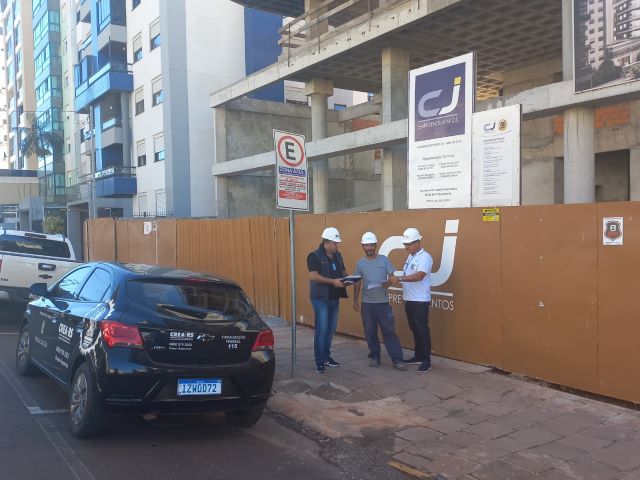 Da esq.: Engenheiros Vinícius, Nanci, Thans e Palma