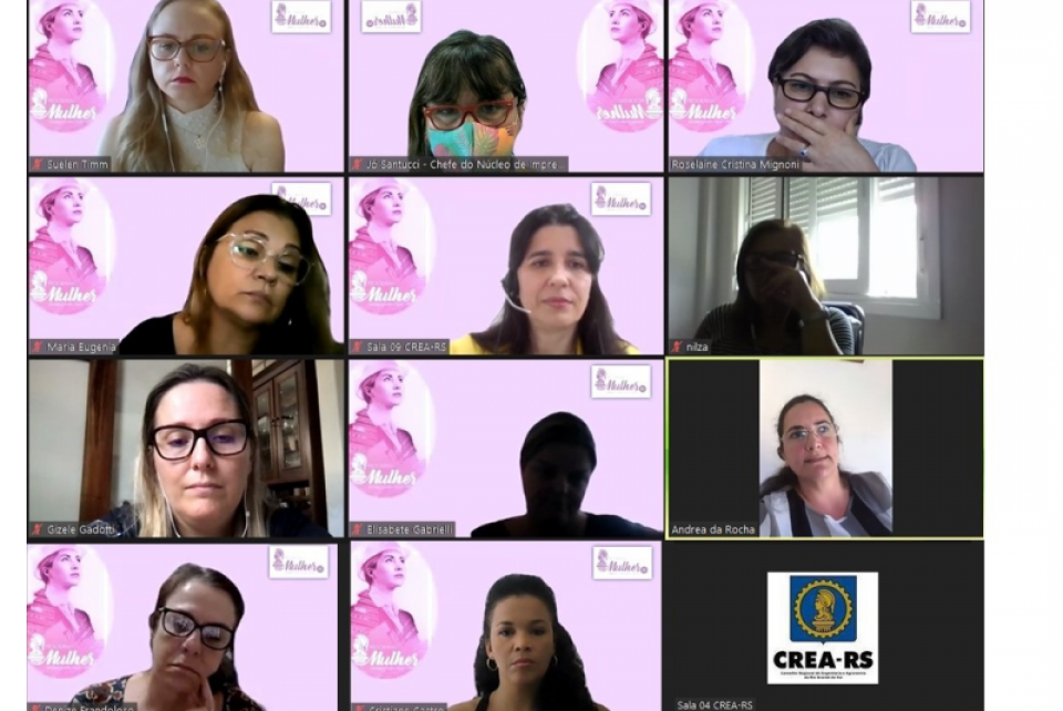 Comitê Gestor Programa Mulher do CREA-RS discute ações