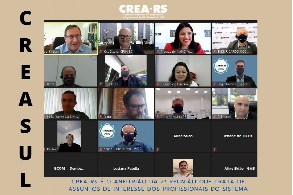 Em reunião, CreaSul debate proposições ao Colégio de Presidentes