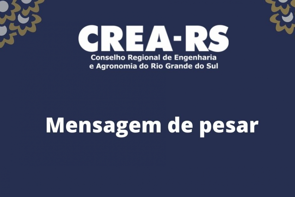 Nota da Presidência e Diretoria do CREA-RS