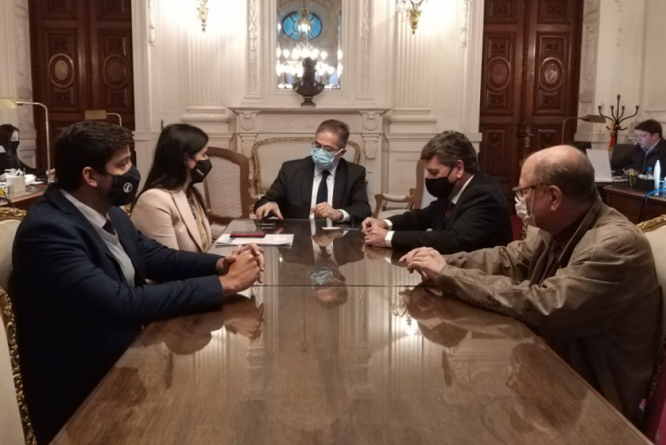 CREA-RS e Assessoria Parlamentar do Confea visitam Casa Civil e ALRS
