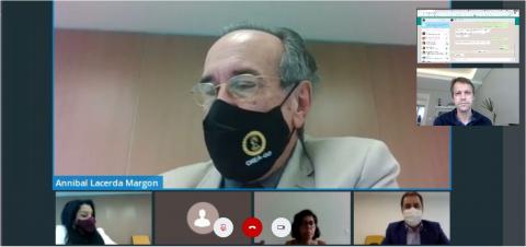 Conselheiro Federal eng. agr. Annibal Margon, coordenador da Comissão