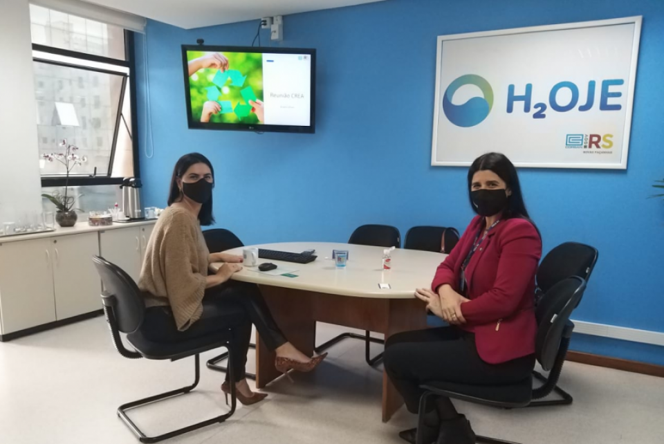 Corsan apresenta ações técnicas da Diretoria de Meio Ambiente e Sustentabilidade ao CREA-RS