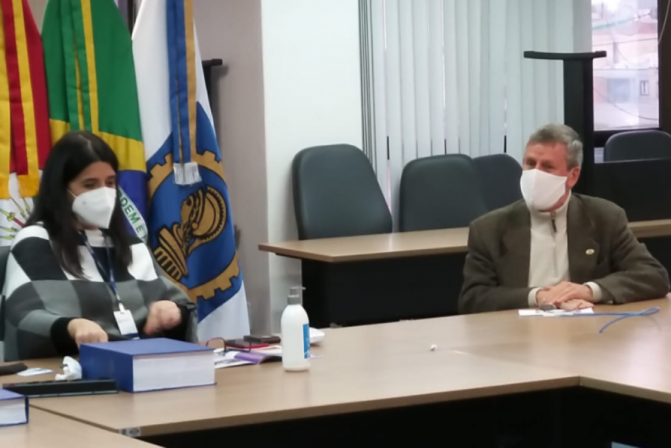 Importância da qualidade do ar pautou reunião da Asbrav com o CREA-RS