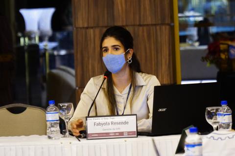 Gerente de Relacionamentos Institucionais, Fabyiola Resende