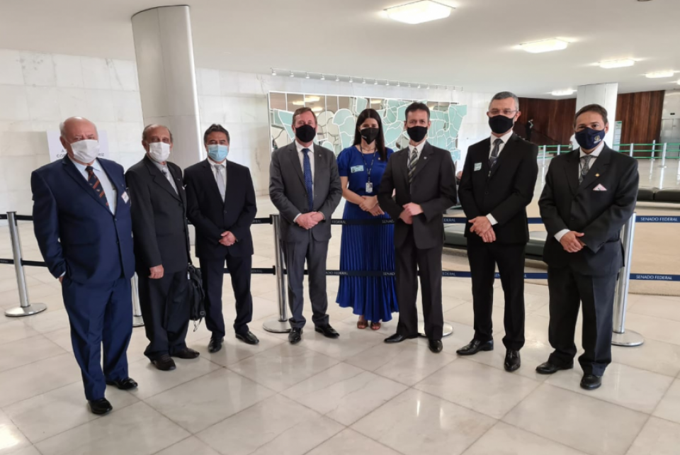 Sistema Confea/Crea e Mútua mobilizado no Senado federal em prol da valorização profissional