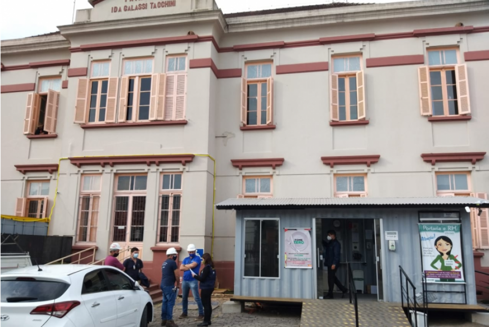 Hospital Tacchini recebe fiscalização do CREA-RS