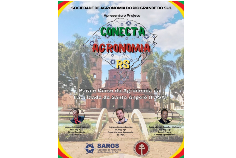 Sargs apresenta projeto Conecta Agronomia para o curso de Agronomia da Faculdade de Santo Ângelo
