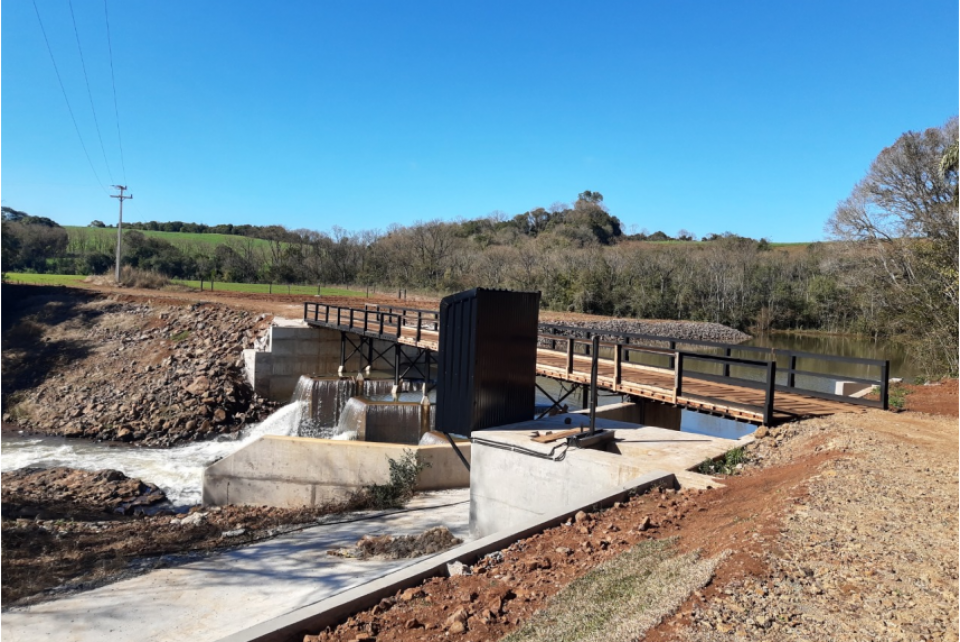 CREA-RS fiscaliza CGH de João do Passo, em Panambi