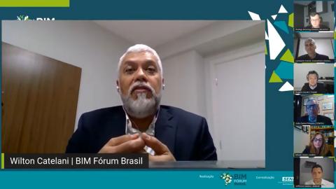Presidente do BIM F&oacute;rum Brasil, eng. civ. Wilton Catelani