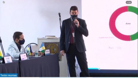 Responsável pela Lei Geral de Proteção de Dados no Confea, Alessandro Bruno descreveu os avanços e desafios para a inserção do Sistema no processo de sua implementação no Sistema