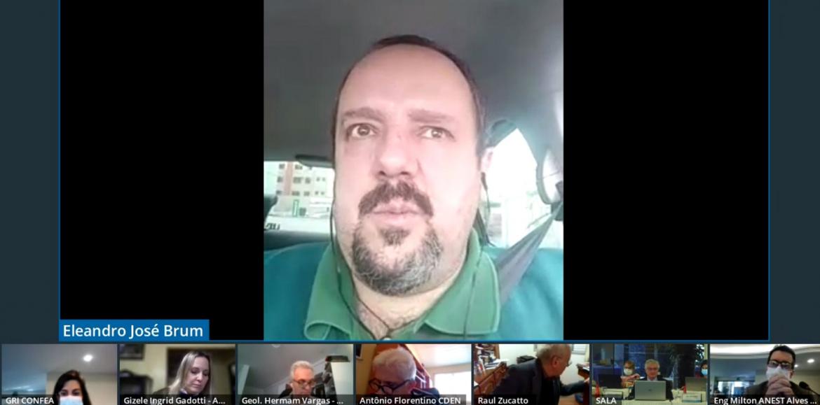 Representante da Sbef, Eleandro Brum