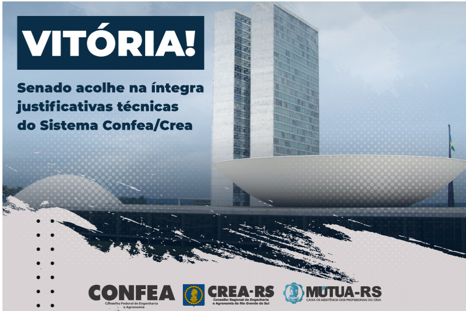 Senado acolhe justificativas técnicas do Sistema Confea/Crea