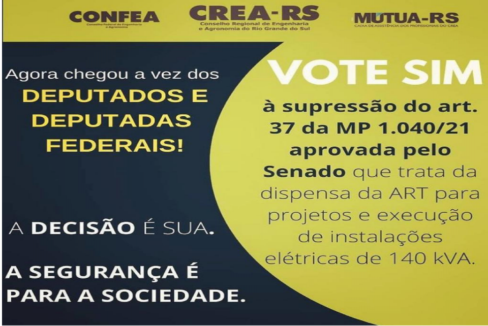 Agora chegou a vez dos deputados e deputadas federais: texto da MP 1.040 volta à Câmara Federal