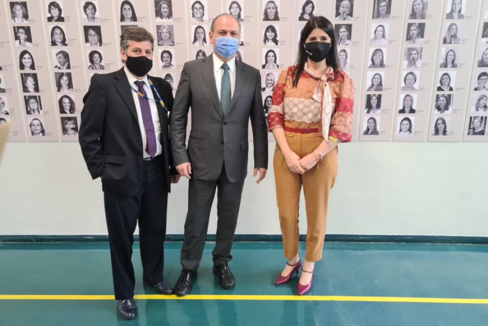 Presidente Eng. Nanci Walter encontra com líder do governo na Câmara, Deputado Ricardo Barros (PP)