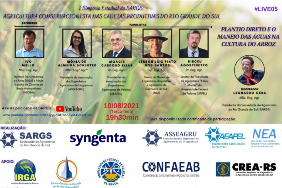 Amanhã é o dia do Simpósio Estadual da Sargs. Agende-se!