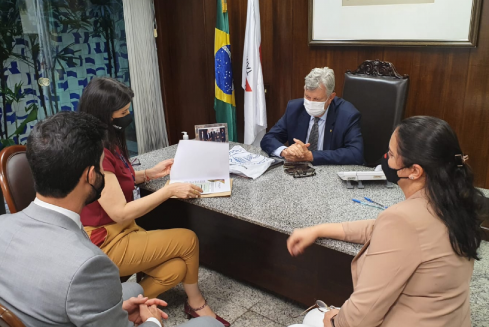 Veto presidencial do artigo 37 da MP 1.040 foi pauta da audiência com Senador Heinze