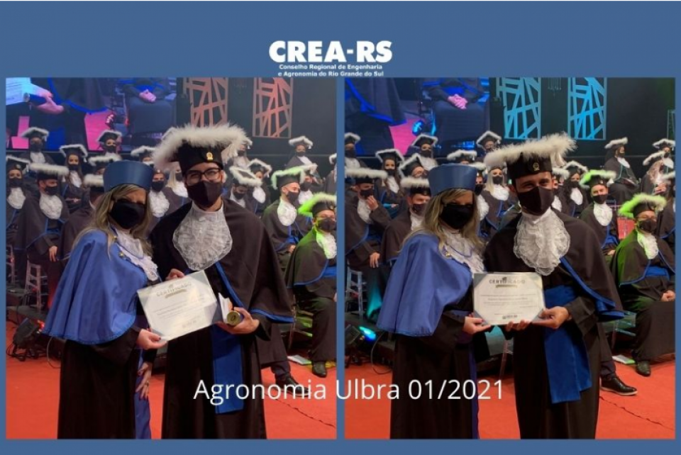 Formandos recebem Mérito Acadêmico em formatura da Ulbra