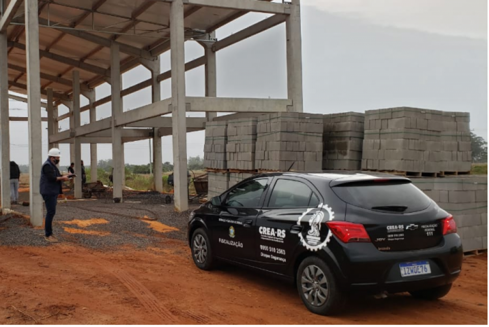 Blitz de fiscalização em Torres verifica empresas de artefatos de concreto, licenciamento ambiental e obras civis