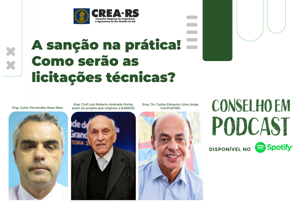 A sanção na prática! Como serão as licitações técnicas?
