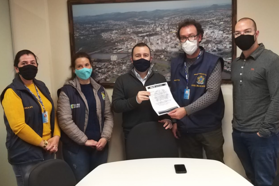 CREA-RS reúne-se com Secretário de São Leopoldo
