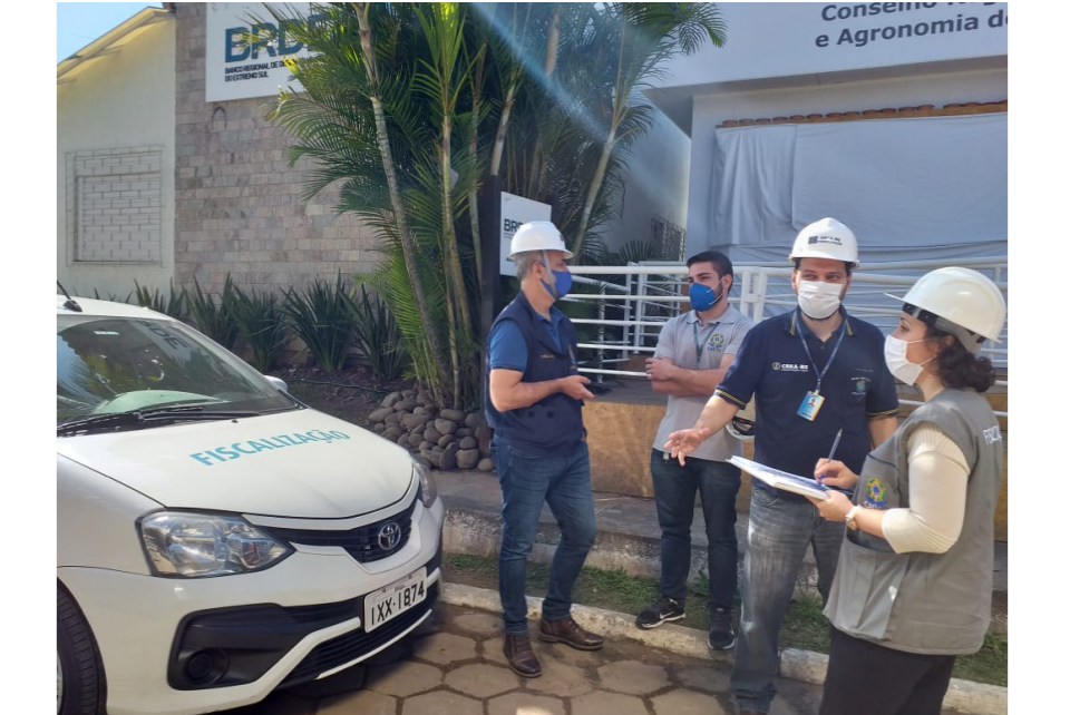 CREA-RS inicia fiscalização no Parque Assis Brasil, palco da Expointer