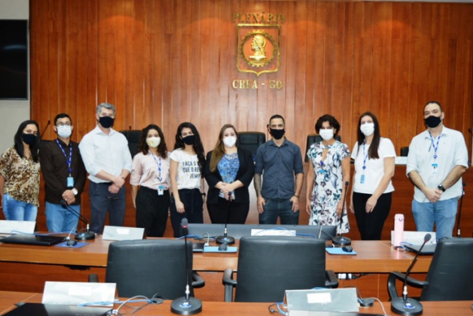 Representantes do CREA-RS são recebidos no CREA Goiás