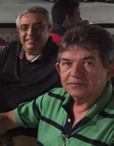 Aragão e o vice-presidente do Crea-PB, eng. civ. Francisco Ventura