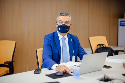 Coordenador da Comissão, conselheiro federal eng. civ. Daltro de Deus Pereira