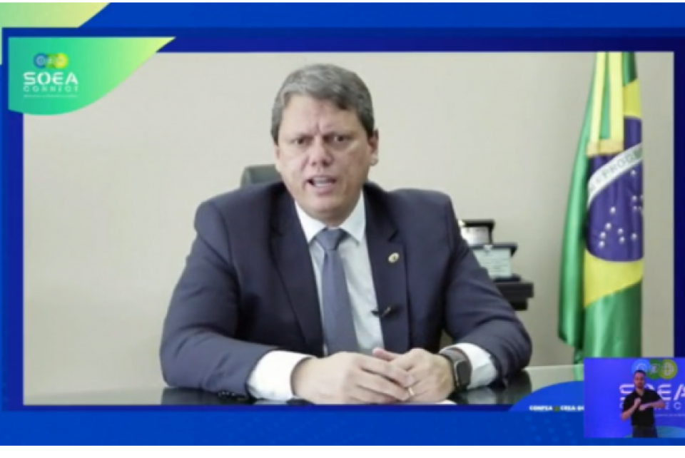 O Brasil vai entrar em um canteiro de obras, diz Tarcísio Freitas