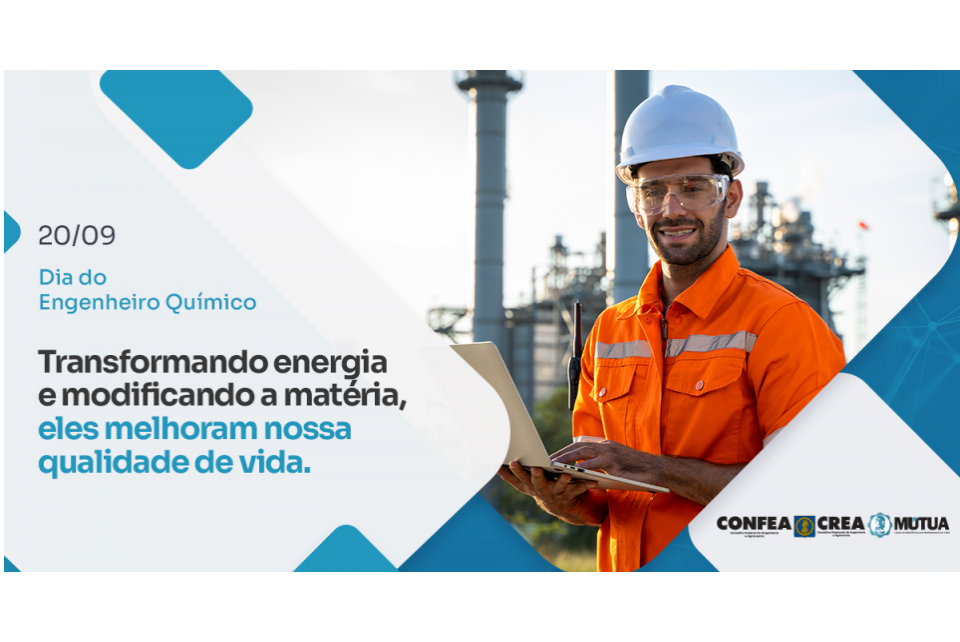 Parabéns às Engenheiras e aos Engenheiros Químicos!