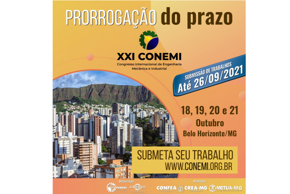 Estão abertas as inscrições para o CONEMI 2021