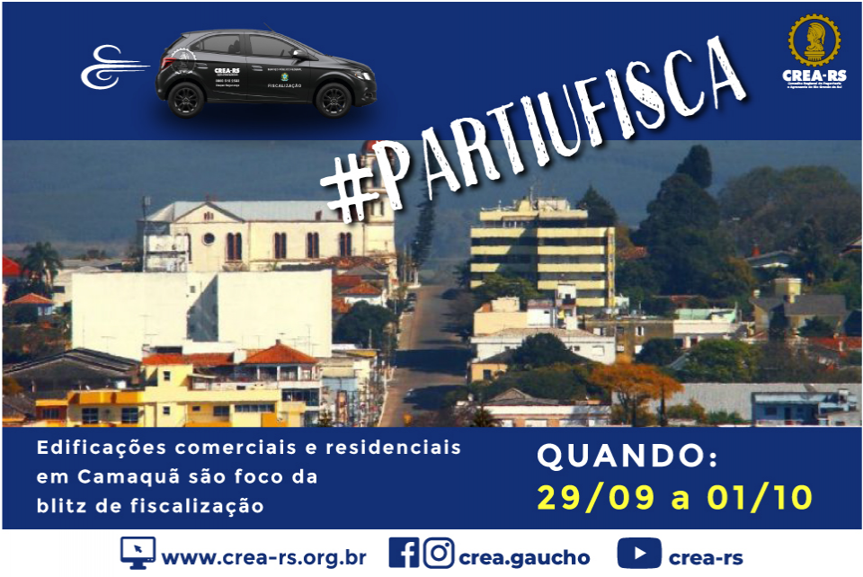 Edificações comerciais e residenciais em Camaquã são foco de bliz de fiscalização