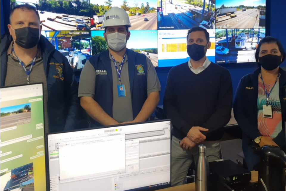 CREA-RS fiscaliza empresa concessionária da RSC 287