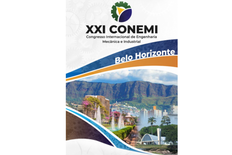 XXI Congresso Internacional de Engenharia Mecânica e Industrial ocorre em outubro