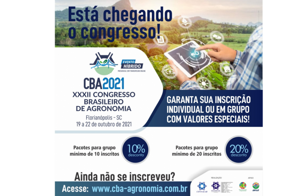 Contagem regressiva: faltam cinco dias para o maior Congresso de Agronomia do país