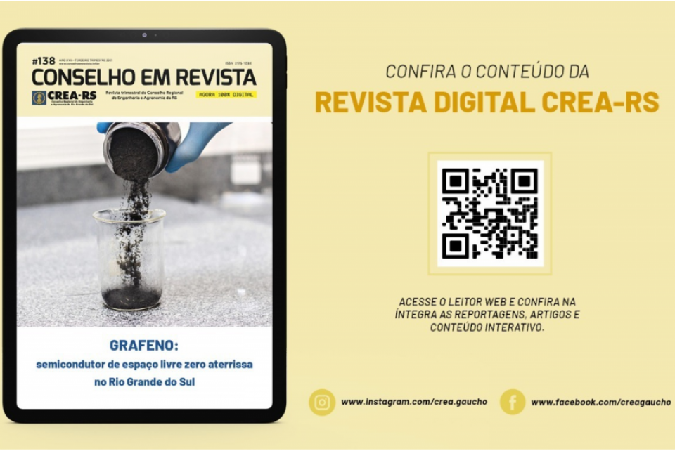 Grafeno, uma nova era dos materiais, é capa da Conselho em Revista