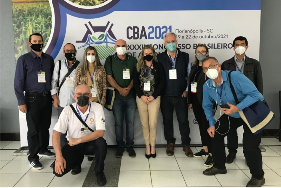 Delegação do CREA-RS presente ao XXXII CBA