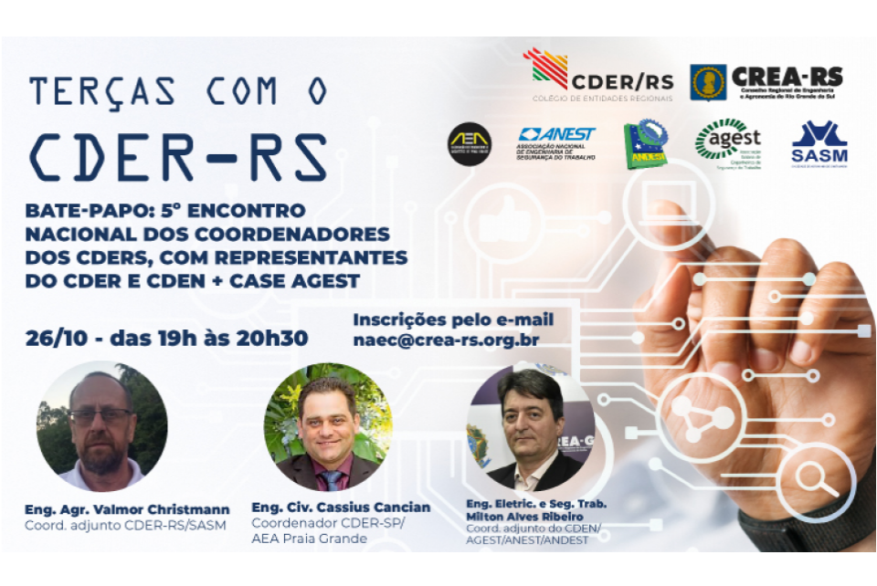 Terças com CDER aborda Encontro Nacional de Coordenadores e apresenta case de sucesso