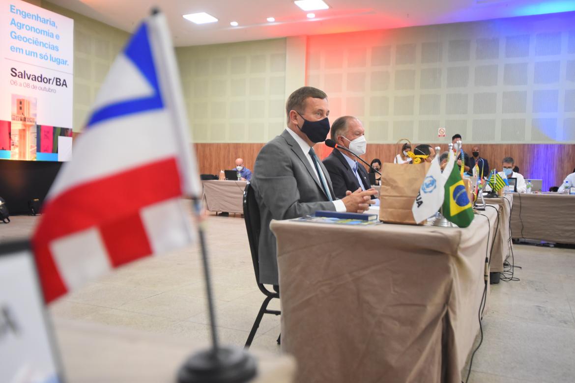Presidente do Confea, eng. civ. Joel Krüger
