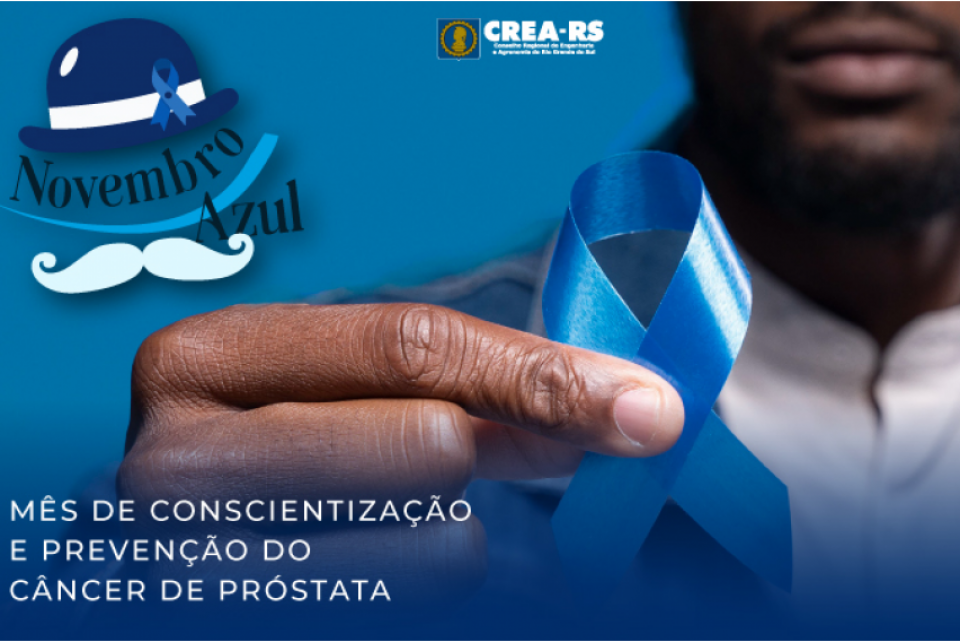 CREA-RS apoia Novembro Azul