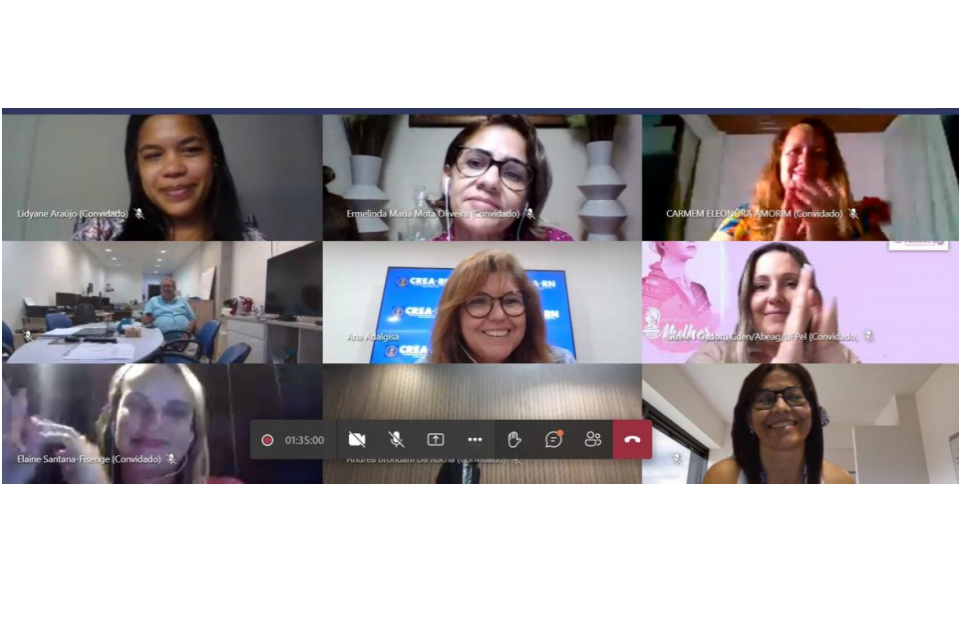 Crea-RN apresenta experiências de vida no lançamento do Programa Mulher