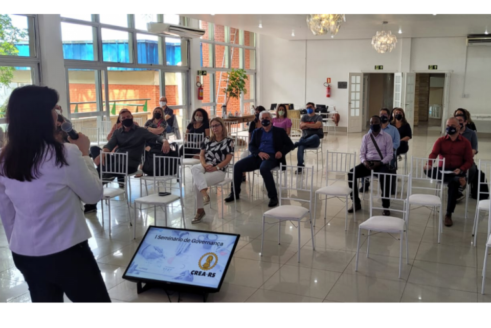 I Seminário de Governança do CREA-RS ocorre na Sergs