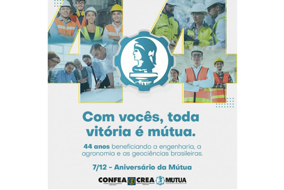 Mútua comemora 44 anos de existência