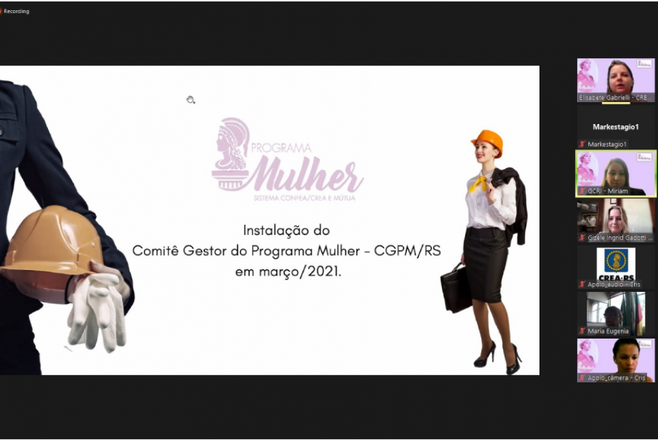 Comitê Gestor Mulher avalia ações realizadas em 2021