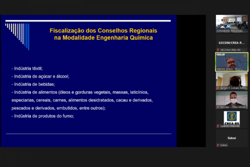 Engenharia Química no foco da fiscalização do CREA-MA