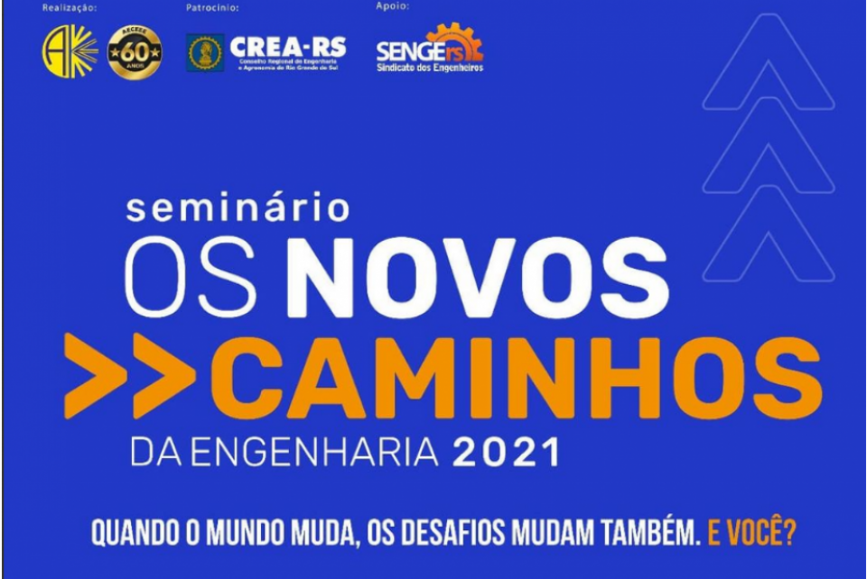 Novos Caminhos da Engenharia em discussão nesta quinta (16)