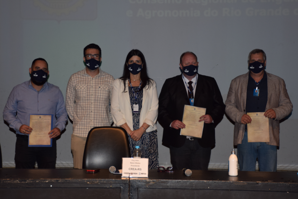 Coordenação das Inspetorias e do CDER-RS tomaram posse em Plenária